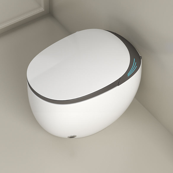 Factory 2026 Modern Smart Digital Toilet with Seat Warmer WC Electric Toilet Advanced Intelligent Siphonic Tank Remote Control