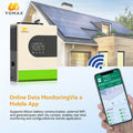 YOMAX CP-EK36 3.6KW 208V/220V/230V/240V Pure Sine Wave MPPT PV Lead Acid Lithium Battery Off-grid Hybrid Solar Inverter 97.5%