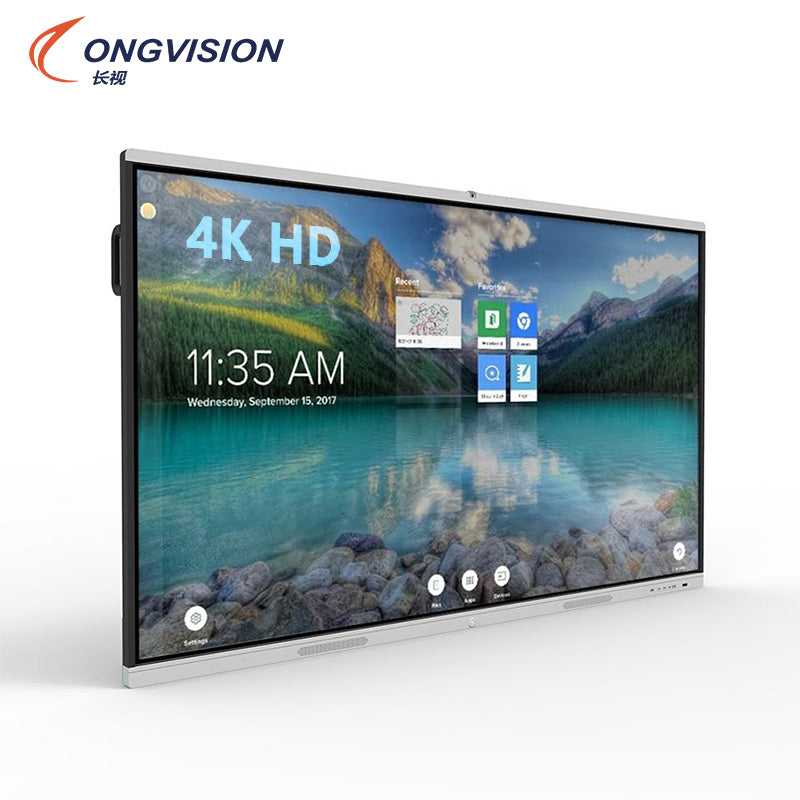 65 inch 100 inch ODM 4K Android OPS Interactive Display Smart Board 75 Inch Touch Screen Monitor Interactive Whiteboard