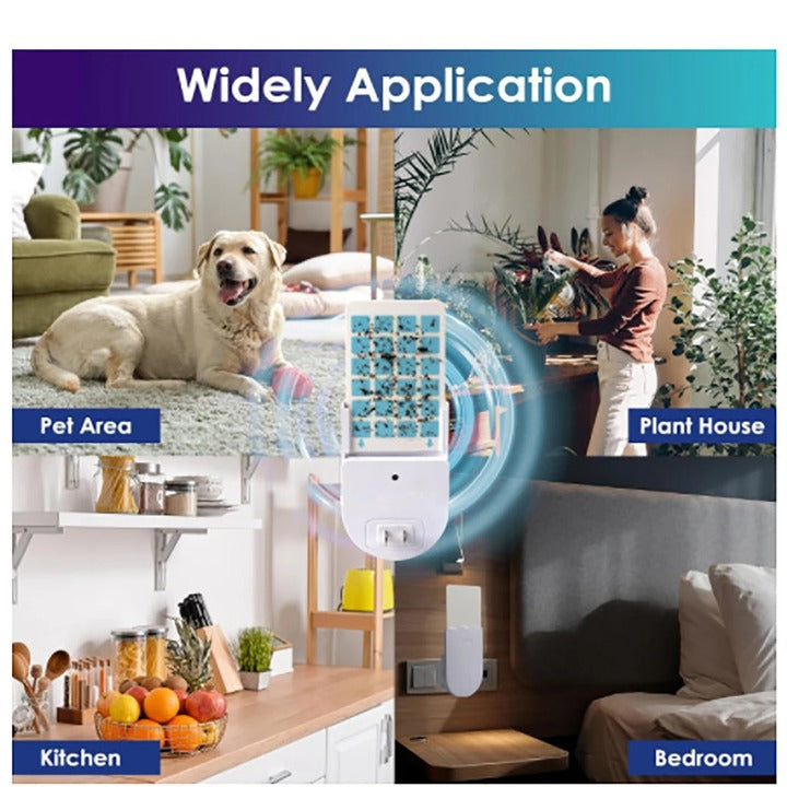 Adhesive Board Mosquito Killer Lamp, Indoor Non-toxic Adhesive Trap, Multifunctional Flying Insect Trap With Small Night Light