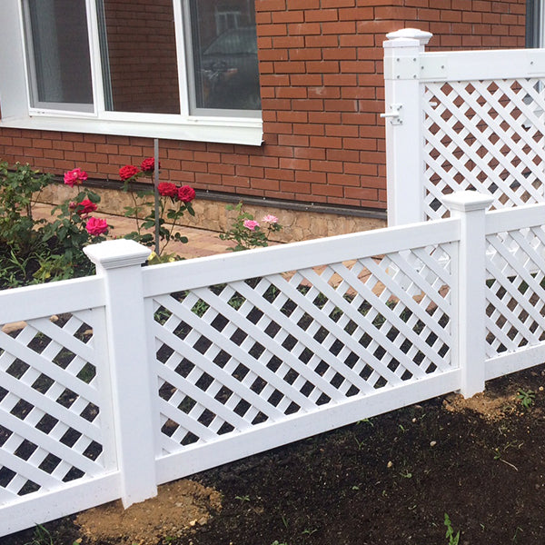 Vinyl Garden Trellis PVC Garden Lattice
