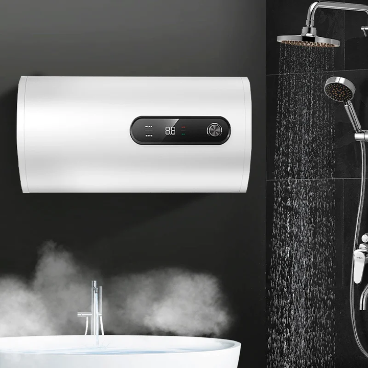 IPX4 30L-80L Vertical Electric Water Heater Energy Efficient Wall Mounted RV Bath Shower Smart Features for Household
