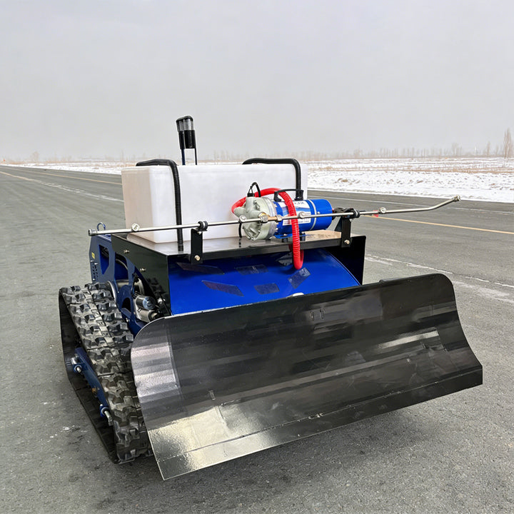 Remote Crawler Agricultural Mower Pesticide Sprayer Ground Clearing Dozer Farm Weeding Machinery
