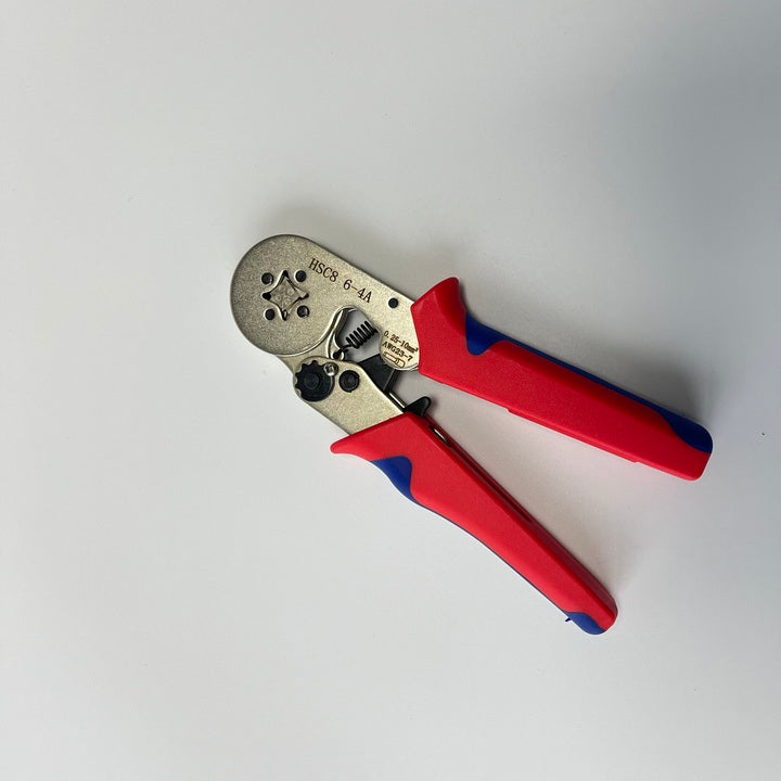 YTH Electroplated Ferrule Crimping Pliers High Carbon Steel Wire Terminal Crimper with TPR PP Handle