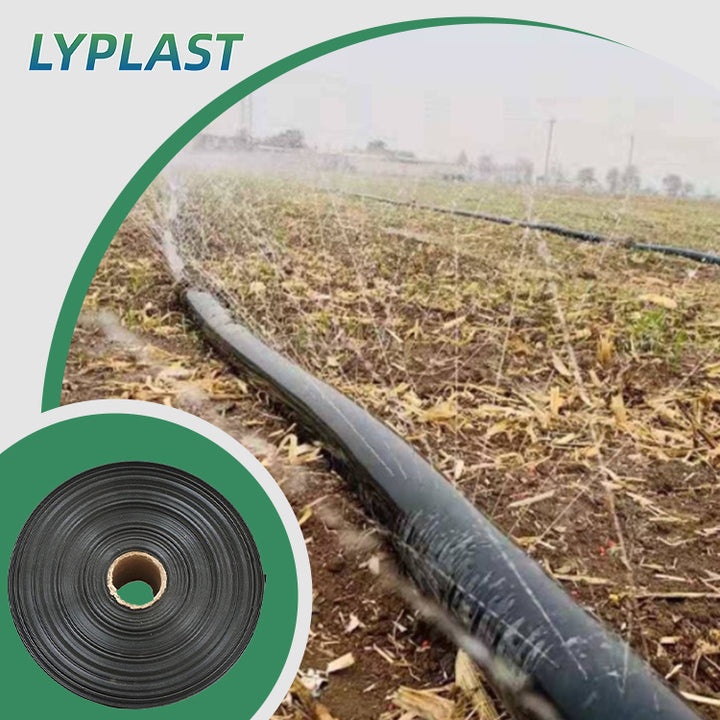 Fine Mist Micro Spray Tape Irrigation Hose, Plastic Layflat Pipe for Greenhouse Vegetables and Flowers