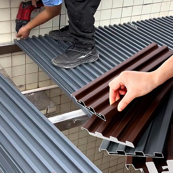 Aluminum Insulated Roof Panels for Lanai Patio,All-Weather Sheets with Polyurethane Foam in Between for Balcony Roof Cover