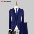 Mens Suits & Blazer 3 Piece Wedding Business Suit Slim Fit Male Classic Style Hot Sale Trendy