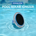 Solar Pool Purifier Solar Pool Ionizer With Dynamic Water Ripple LED Lights Easy Operation Design for Above Ground Pool Use