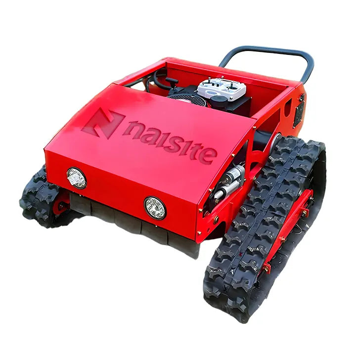 Crawler Robot Lawn Mower Self Propelled Remote Control Walking Tractor Garden Grass Cutting Machine Automate Cordless Lawn Mower