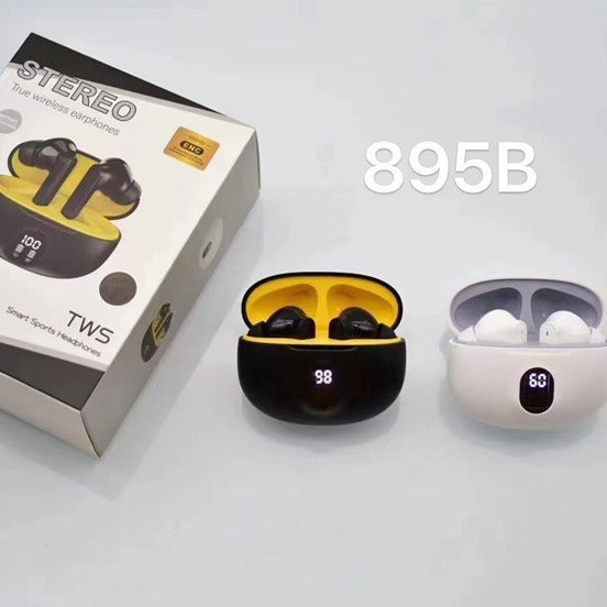 2026 New Airbuds Ear Buds Gamer Audifonos Bt V5.4 Bass Stereo Low Latency Headphone Earphone 895B Gaming Tws Wireless Earbuds