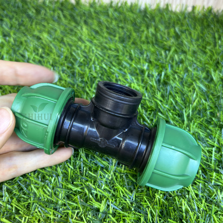 High Quality Quick Connector Pipe Fittings PP Compression Fittings for Irrigation System