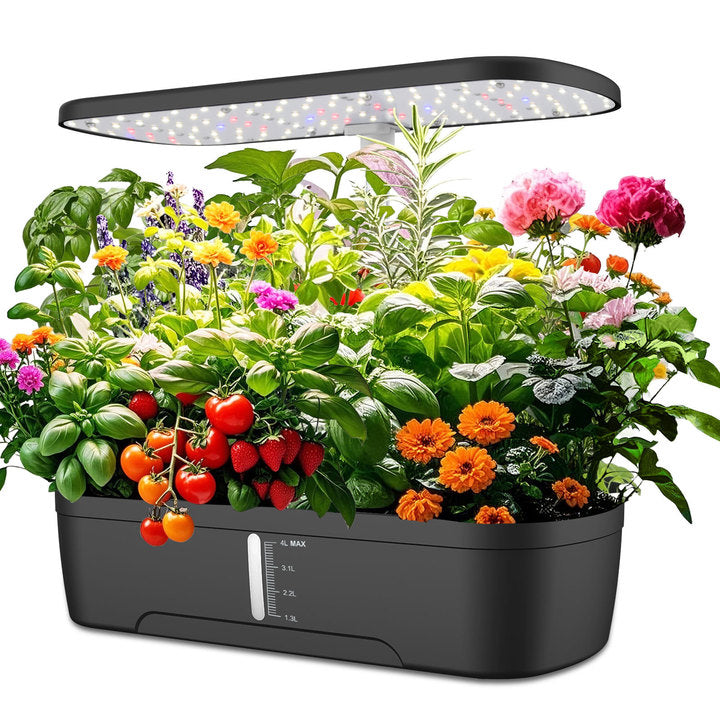 Professional 52-Pods Hydroponic Planting Systems with Intelligent Monitoring for Home Gardening
