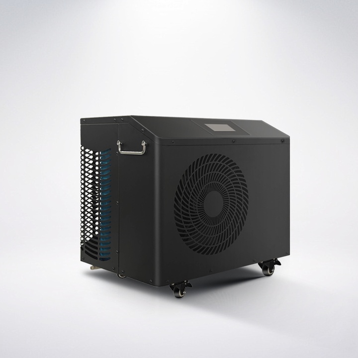 1.5HP Cool to 1 °C Ice Bath Chiller Water Cooled Chiller with WIFI Ozone Sterilization Commercial Cold Plunge Chiller