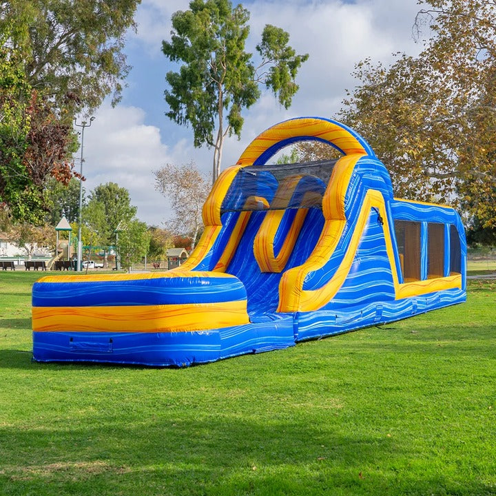 Inflatable Race Bouncer Outdoor Sport Games Commercial Obstacle Course Combo Slide Jump Bouncing Bounce House Playground