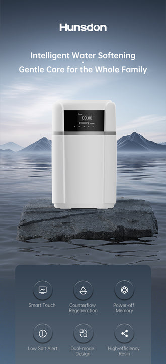 New Release Hunsdon Household Commercial Use Electric Automatic Water Softener Purifier Ion Exchange Resin 1T/H