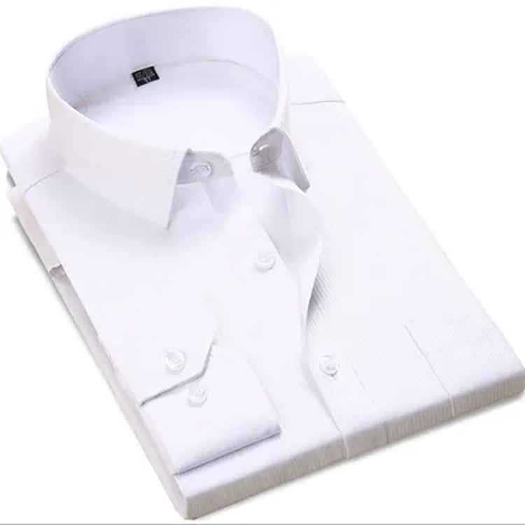 Custom Logo Long / Short Sleeve Casual Business Flannel Shirts 100% Cotton Office Dress Shirt Men Wholesale