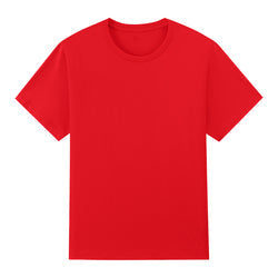 HIC Custom 170G 100% Cotton Printing Logo Tee Shirts Blank Embroidery Unisex Anti-wrin Base Layer Fitness T Shirts