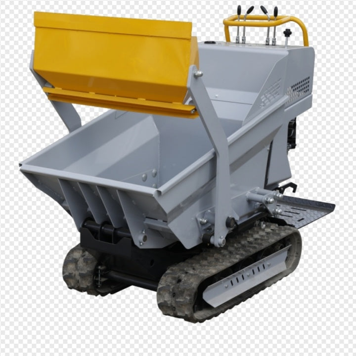 Mini Dumper Crawler Automatic Heavy Duty Diesel Engine 500R Rotating Dump Truck Agricultural Transport Vehicle