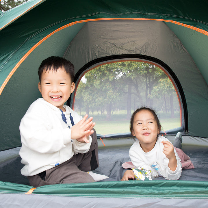 Automatic Outdoor Sport Stretch Tents for Events Double Layer Fast Popup Instant Camp Tent