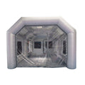 Factory Export Portable Inflatable Car Spray Booth with Electric Heating & Diesel Burner 28x15x11ft