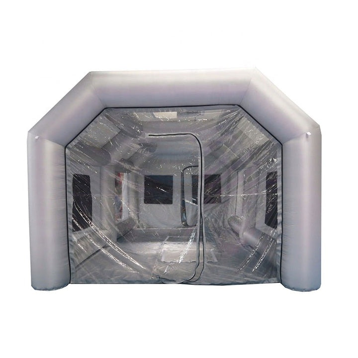 Factory Export Portable Inflatable Car Spray Booth with Electric Heating & Diesel Burner 28x15x11ft