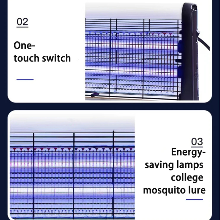 Wall-Mounted Fluorescent Light Household Fly Mosquito Killer Bug Zapper 10W/20W/30W for Global Markets Effective Moths Gnats