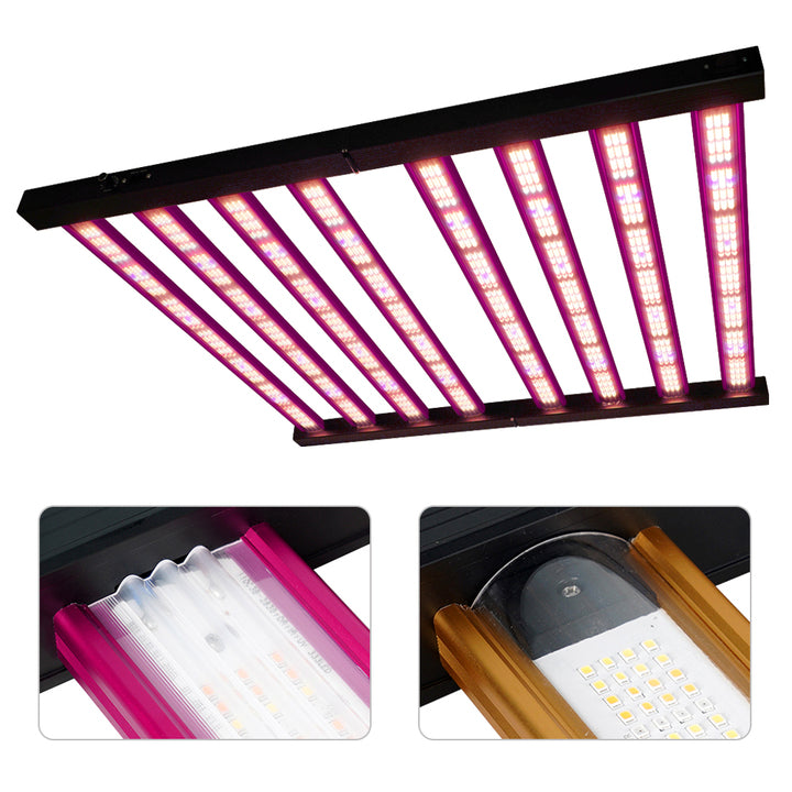 720W 1000W LED Grow Lights Full Spectrum High-Yield System Best Grow Lights for Indoor Plants Commercial Hydroponic Farms