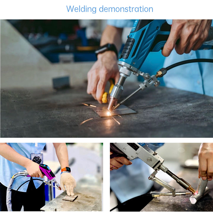 QILIN DWT20 Handheld Fiber Laser Welding Gun Laser Welder 4 in 1 Laser Welding Machine Gun for Rust Removal