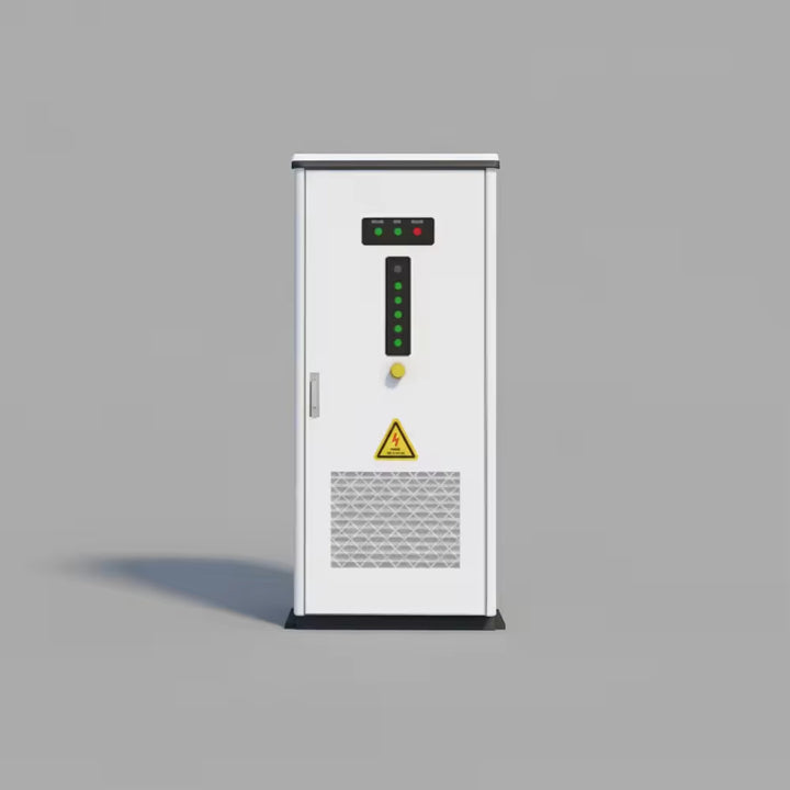 All in One 55kW 100kWh Energy Storage Cabinet 75kW PV Input AC Parallel Expansion Industrial BESS IP54 Fire Protection