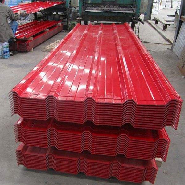 Zinc Galvanized Corrugated Steel Iron Roofing Tile Sheets for House Thickness 0.12-0.15mm Galvanized Steel Roofing Sheet