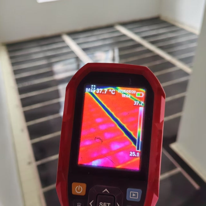 Modern 110v 220v Graphene PTC Electric Underfloor Heating Film Safe Radiant Floor Heating Far Infrared for Apartment Use