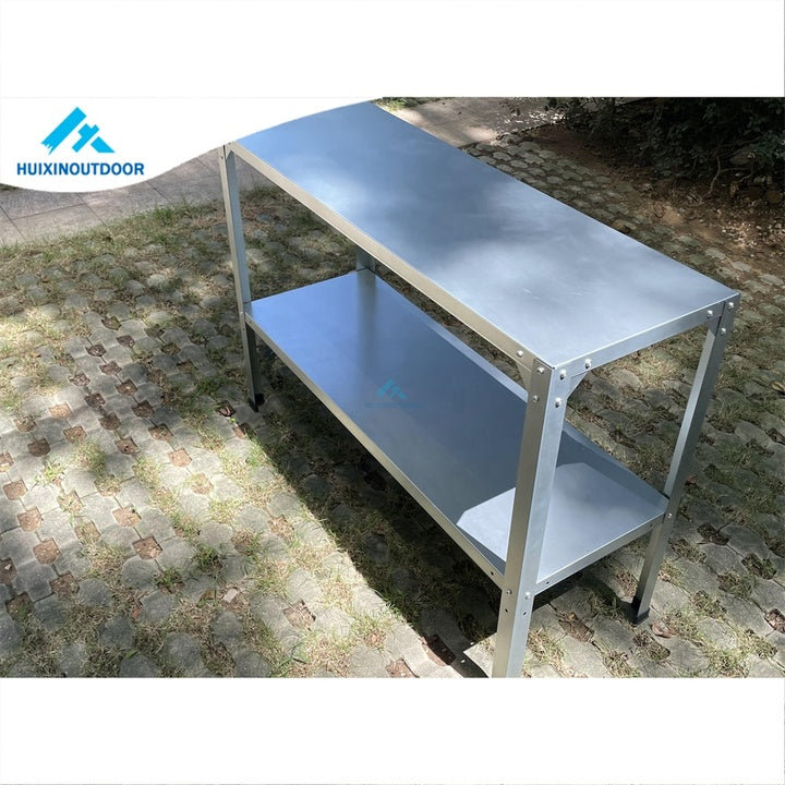 Stainless Steel Metal Shelf Flower Shelf for Supermarket Greenhouse Not Coated Propagator Kits Easy Metal Storage for Gardens