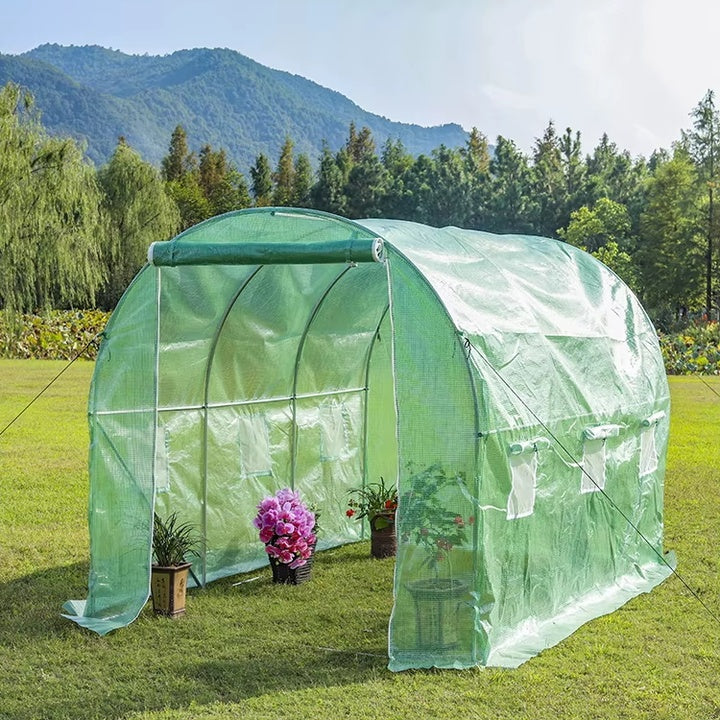 Innovative Solar-Powered Smart Greenhouse Complete Nursery Kit for Modern Farming and Plant Growth