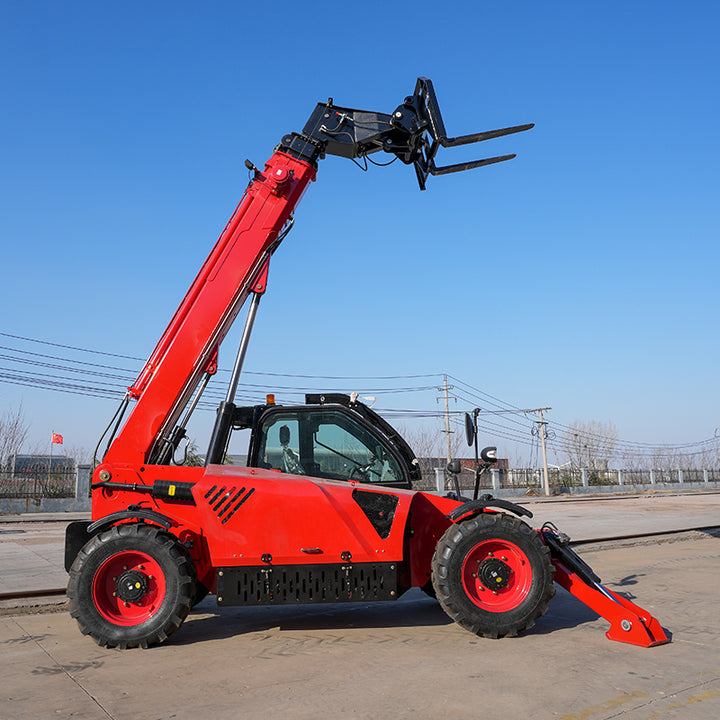 Best Quality 3-4 Ton Diesel Engine Telehandler Telescopic Forklift with 4x4 Drive Rough Terrain CE Certified
