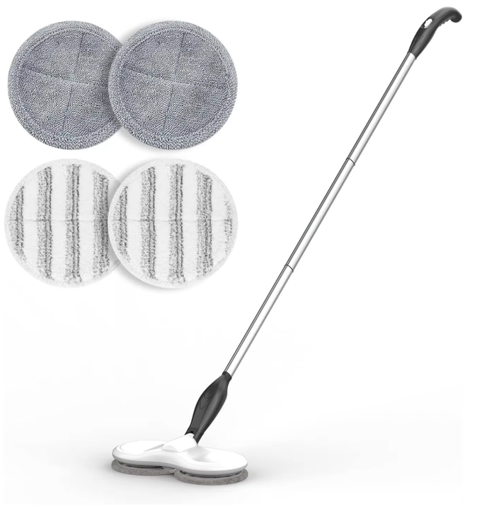 Hot Selling 360 Rotary Adjustable Chenille Mop Sustainable Household Healthy Cordless Electric Mop for Floor Home Cleaning