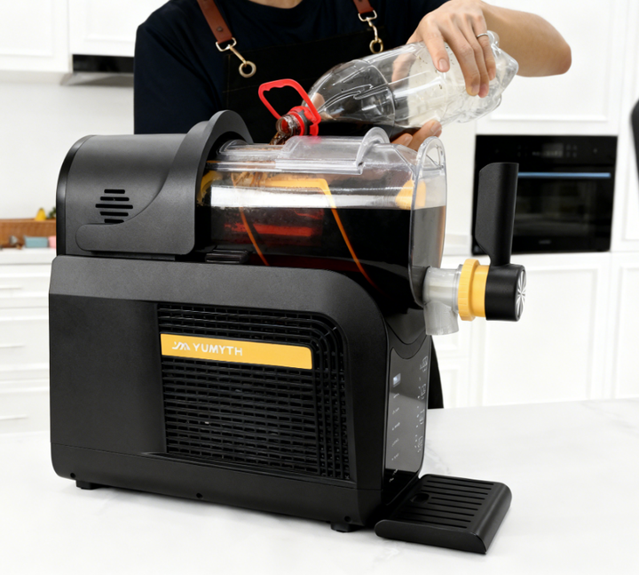 New Electric Household Use Automatic Slush Machine 1.8L Capacity Compressor Ice Maker 6 Drink Modes 20-60min Preparation Time