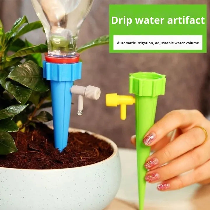Self Watering Kits Drip Irrigation Indoor Plant Watering Device Gardening Flowers and Plants Automatic Waterer Gadgets