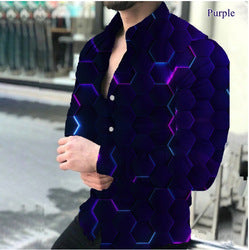 custom silk slim men tee dress shirts casual clothes long sleeve printing shirts for mens fashion shirts