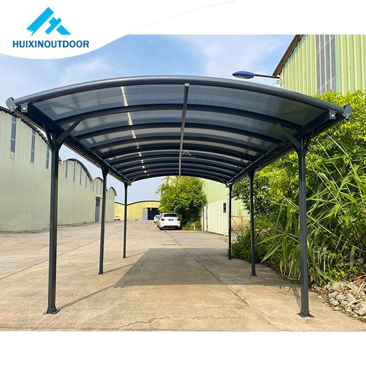 Polycarbonate Carport Shelter Canopy Car Parking Shed Outdoor Roof Aluminium Metal Carport