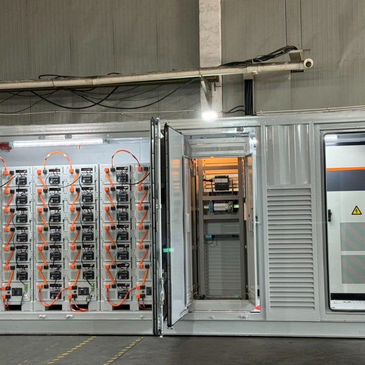 All in One Lithium Battery Pack 72V 50Kwh 100Kw 150Kwh 200Kwh Commerical Bess Container Storage Battery With Emergency Backup