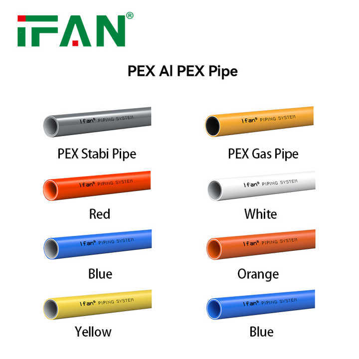 IFAN Customized 5 Layers Composite Plumbing Pipe Customized Color PEX Al PEX Pipe