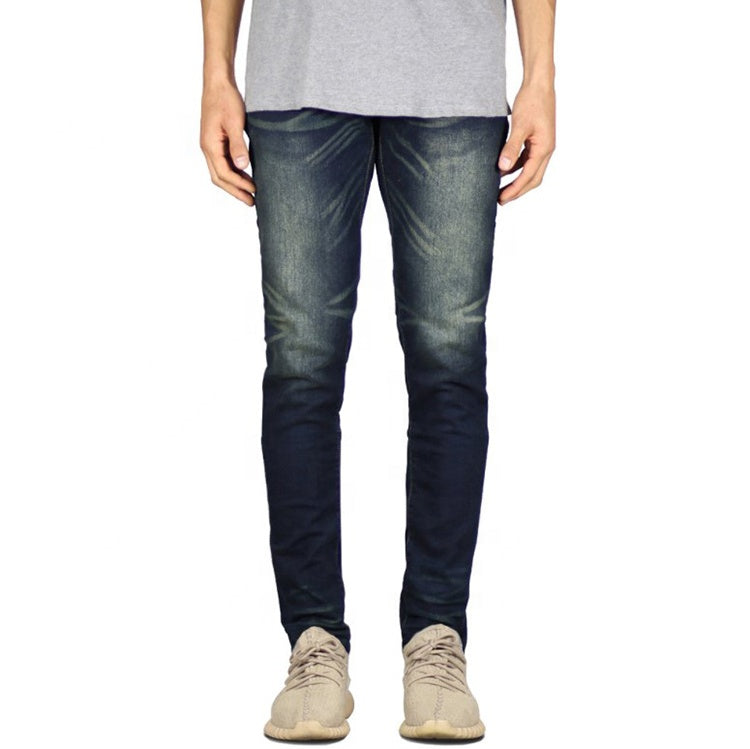 New regular fit men's jeans Black Slim Denim Pants For Men Straight Denim Casual Men's Jeans