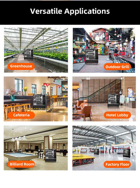 15 Years Experience Professional Manufacturer Radiant Infrared Diesel Kerosene Oil Infrared Industrial Heater for Winter