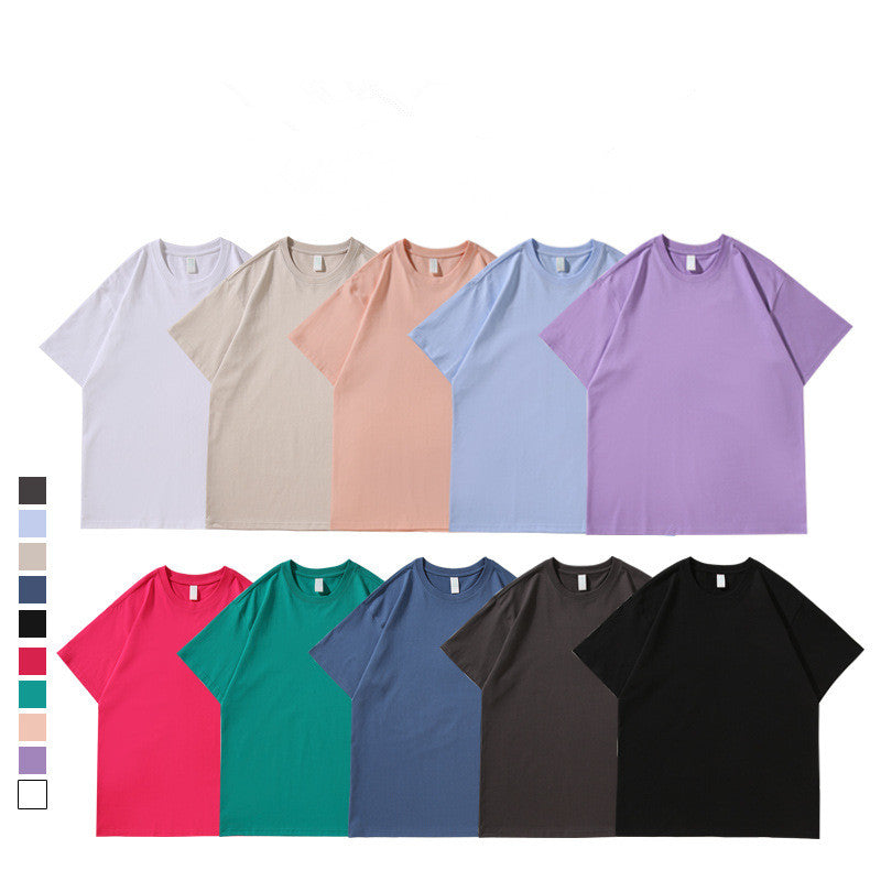 Wholesale Custom Plain Blank 230 gsm Oversized T Shirt Cotton T-shirts For Men