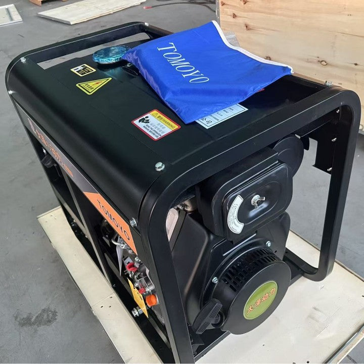 Mobile 250A Portable 26V 30V Portable Gasoline Welding Generators for Outdoor Construction Mine