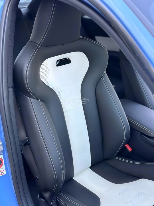 Car Interior Accessories Sport Racing Bucket Seats Customize Leather Cover and Sponge Seat for BMW F30 F80 F82 M3 M4 M5 Upgrade