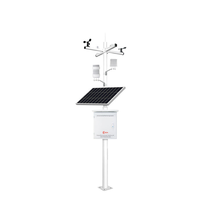 RIKA WMO Smart Cellular 4g Gsm 14 in 1 Ambient Agriculture Professional Automatic Weather Station with Wind Solar Rain Gauge Gps