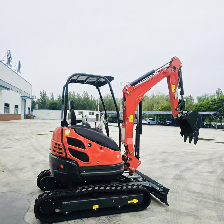 Compact 1.5 Ton Small Excavator Ripper Grapple Attachment Earthmoving Equipment Building Garden