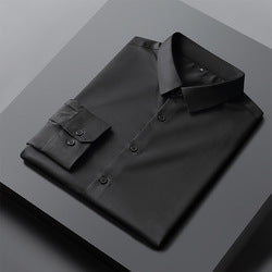 High quality Mens Non iron Dress shirts pure white multi colored business shirts for men
