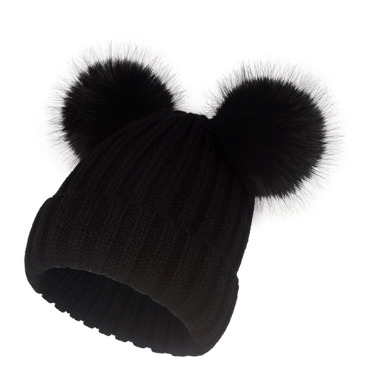 High Quality Winter Hat Kids Size Keep Warm With Pom Pom Fashion Style Outdoor Beanie Hat